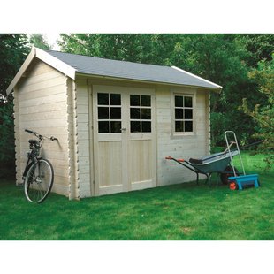 Solid Tuinhuis Superia Arles - Onbehandeld - 340x221cm