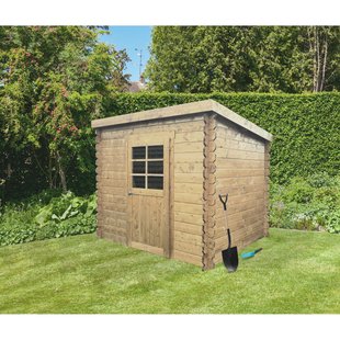 Solid Tuinhuis Superia Modern Passau - Onbehandeld - 180x181cm