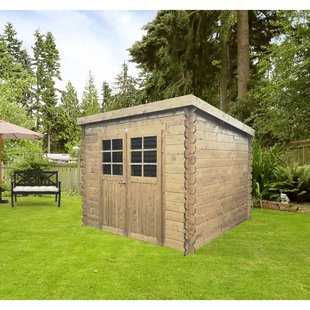 Solid Tuinhuis Hof Hout 248x248cm