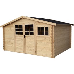 Solid Tuinhuis Initia Saint Luc - Onbehandeld - 400x371cm