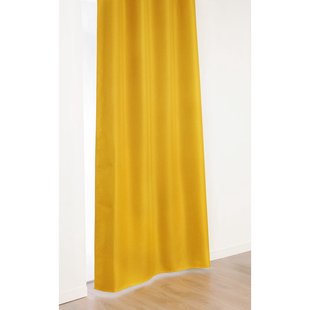 Calypso Verduisterend Kant En Klaar Gordijn Oranje 140 X 240 Cm