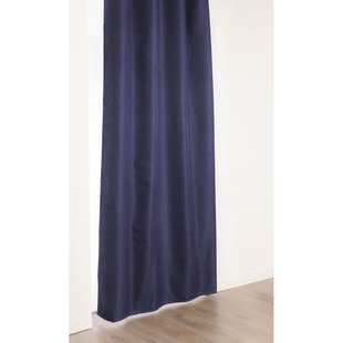 Calypso Verduisterend Kant En Klaar Gordijn Blauw 140 X 240 Cm