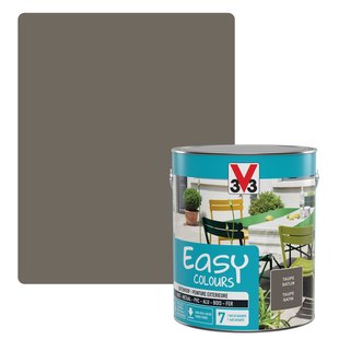 V33 Buitenverf Easy Colours Zijdeglans Taupe 2,5l