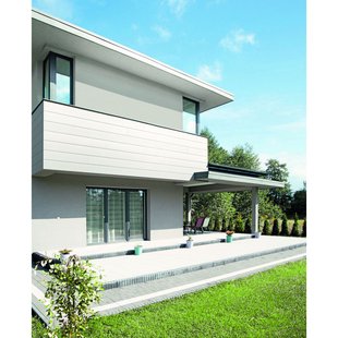 Dumaplast Dumaclin Gevelbekleding T08 Wit - Mat - 18,5x240 Cm - Pakketinhoud 2,66 M² - 6 Stuks