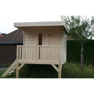 Solid Kinderspeelhuis Modern Met Ramen 180 X 180 Cm