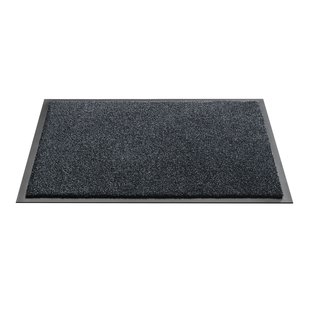 Deurmat Briljant Antraciet 60x80cm