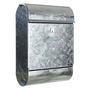 Allux Wandbrievenbus 9000 G - Staal - Gegalvaniseerd - 35x50x16cm