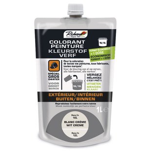 Kleurstof Voor Verf Richard Doypack Creme Wit 1l