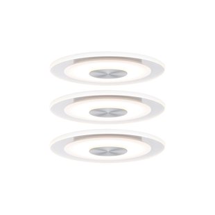 Paulmann Inbouwspot Led Whirl Aluminium 3x5,5w