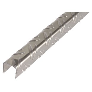 Alberts U-profiel - Aluminium - 23,5x23,5x1,5mm 2m