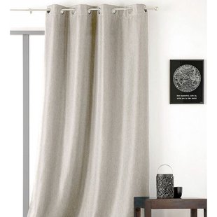 Amsterdam Lichtdoorlatend Kant En Klaar Gordijn Beige 145 X 240 Cm