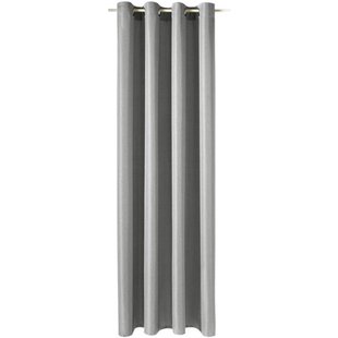 Amsterdam Lichtdoorlatend Kant En Klaar Gordijn Grijs 145 X 240 Cm