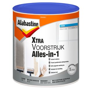 Alabastine Xtra Voorstrijk Primer - Muur En Plafond - Wit - 2,5l
