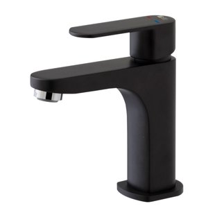Essebagno Wastafelmengkraan Nolen - Zwart Mat - 14,6cm