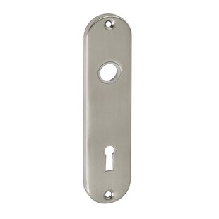 Avenue Langschild Sleutelgat 72mm Ovaal Rvs