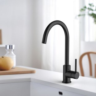 Aquavive Keukenmengkraan Irminio Zwart Mat