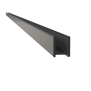 Sealskin - Muurprofiel Mix&match 200cm - Zwart - Voor 8 Mm Dik Glas