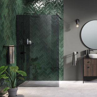 Sealskin - Inloopdouche Mix & Match 98 X 200cm - Zonder Profiel - 8 Mm Rookglas