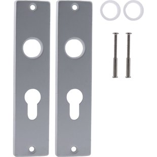 Langschild Euro 55mm Aluminium