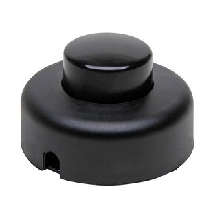 Kopp Snoerschakelaar Voet 1-polig 2a Zwart