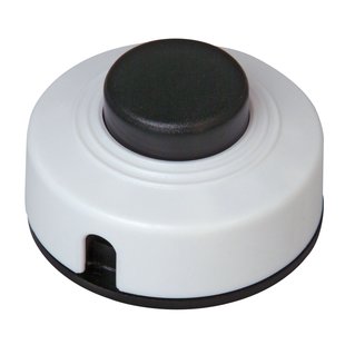 Kopp Voetschakelaar 1 Polig 2a Wit-zwart