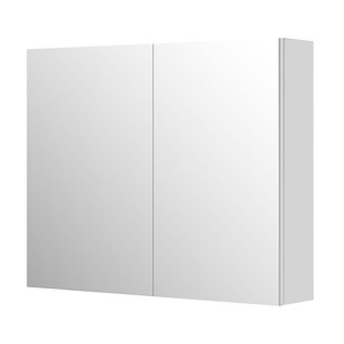 Aquazuro Spiegelkast Napoli 90cm Hoogglans Wit