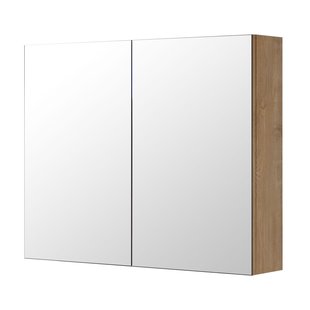 Aquazuro Spiegelkast Napoli 90cm Naturel Eiken