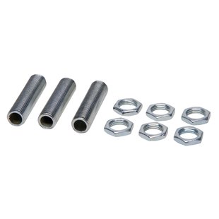 Kopp Buisnippel 3/8 3 Stuks Met 6 Moeren