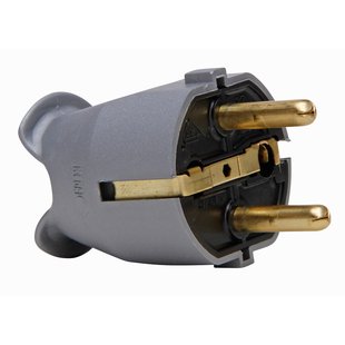 Kopp Aardingsstekker Achteringang Grijs