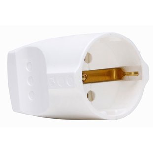 Kopp Contrastekker Randaarde Wit