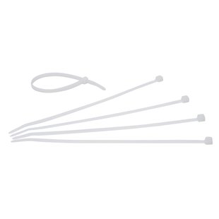 Kopp Kabelbinder Transparant 3x25st. 2,5x100mm 3,6x150mm En 4,6x200mm