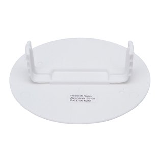 Kopp Plafondafdekplaat Vlak Rond Wit