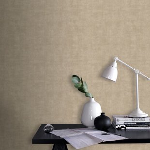 Decomode Vliesbehang Concrete Mat - Zand - 10,05 M X 53 Cm