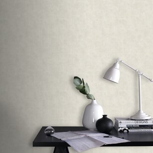 Decomode Vliesbehang Concrete Mat - Wit - 10,05 M X 53 Cm