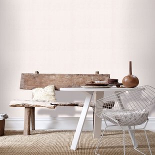 Decomode Vliesbehang Basic Uni - Wit - 10,05 M X 52 Cm