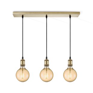 Home Sweet Home Hanglamp Vintage Brons 3xe27