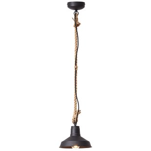 Brilliant Hanglamp Hank Zwart ⌀24cm E27