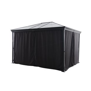 Central Park Zijwanden Partytent Palaca - Polyester - 4 Stuks - Anthraciet