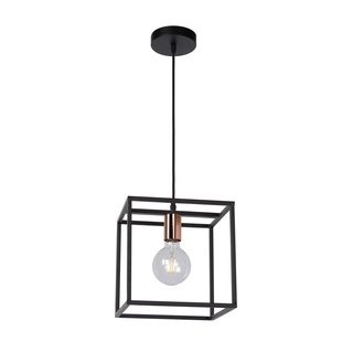 Lucide Hanglamp Arthur Zwart E27