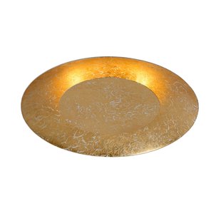 Lucide Plafondlamp Foskal - Goud - 34,5cm - 12w