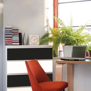 Transform Zelfklevende Decoratiefolie Mat Zwart 45x200cm