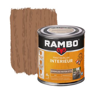 Rambo Pantserlak Interieur Transparant Mat 778 Vergrijsd Noten 0,25l