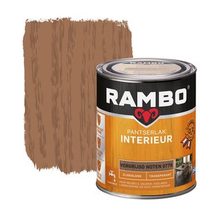 Rambo Pantserlak Interieur Transparant Zijdeglans 0778 Vergrijsdnoten 0,75 Ltr