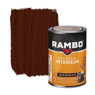 Rambo Pantserlak Interieur Transparant Zijdeglans 0776 Wamwengé 1,25 Ltr