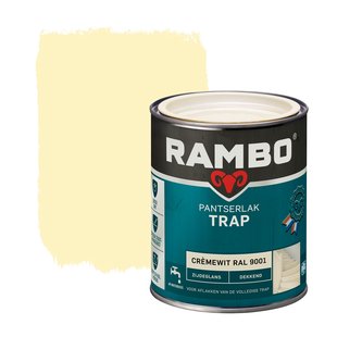 Rambo Pantserlak Trap Dekkend Zijdeglans Ral9001 0,75l