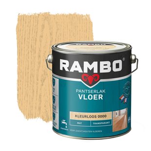 Rambo Pantserlak Vloer Transparant Mat Kleurloos 2,5 Ltr