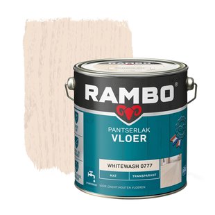 Rambo Pantserlak Vloer Transparant Mat Whitewash 2,5l