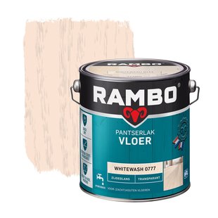 Rambo Pantserlak Vloer Zijdeglans 777 Whitewash 2,5l