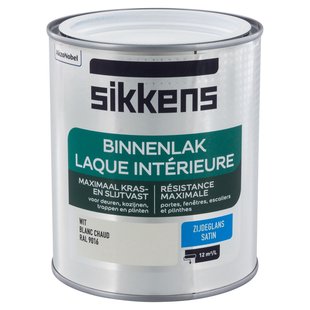 Sikkens Binnenlak Ral9016 Satijn 750ml