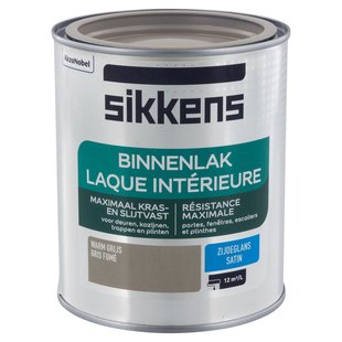 Sikkens Binnenlak Zijdeglans Warm Grijs 0,75l